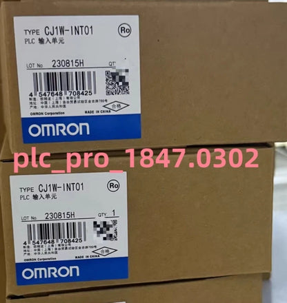CJ1W-INT01 1PCS Omron CJ1WINT01 PLC Module Input Unit Fast delivery