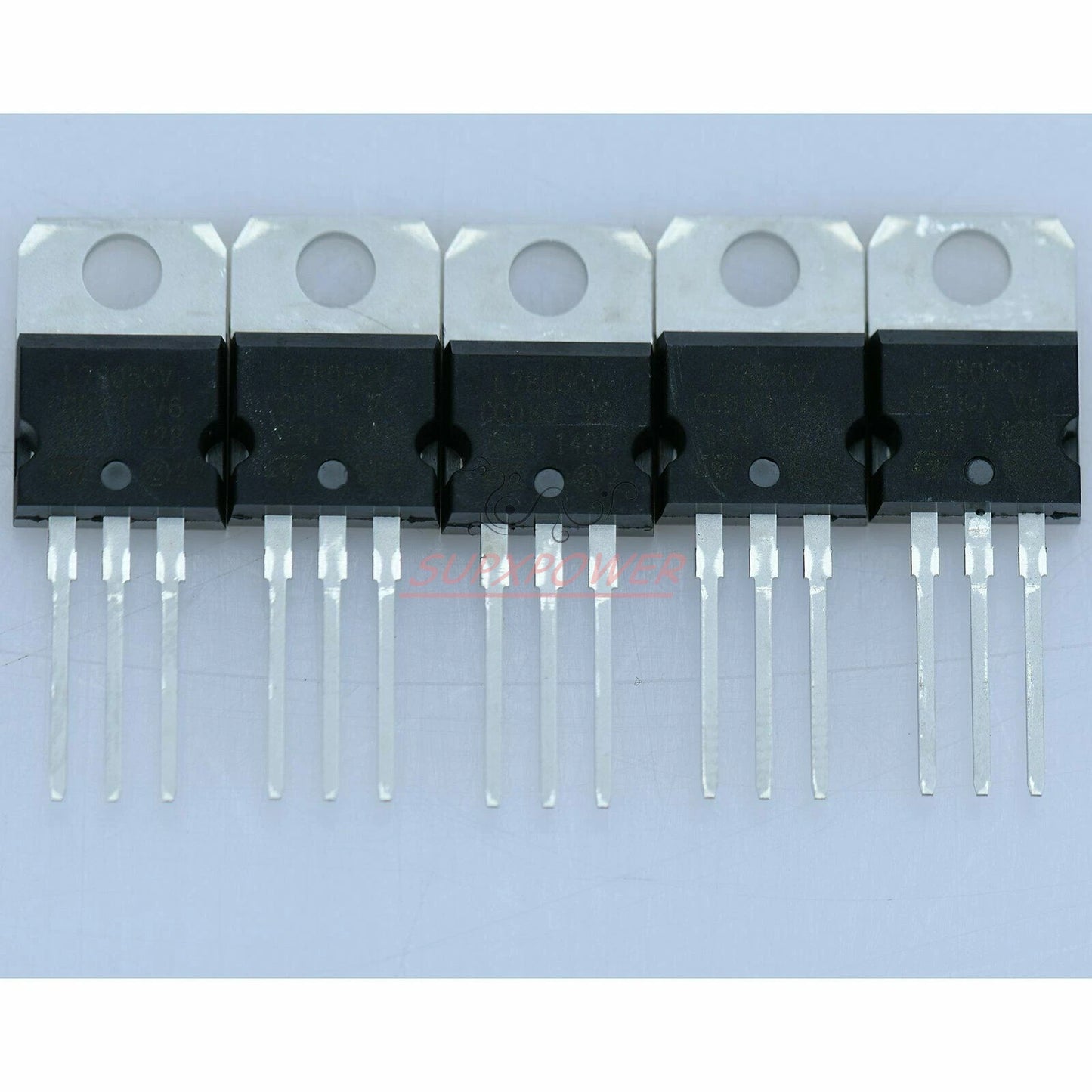 L7805CV L7805 LM7805 ST TO-220 Voltage Regulator 5V 1.5A (5PCS)