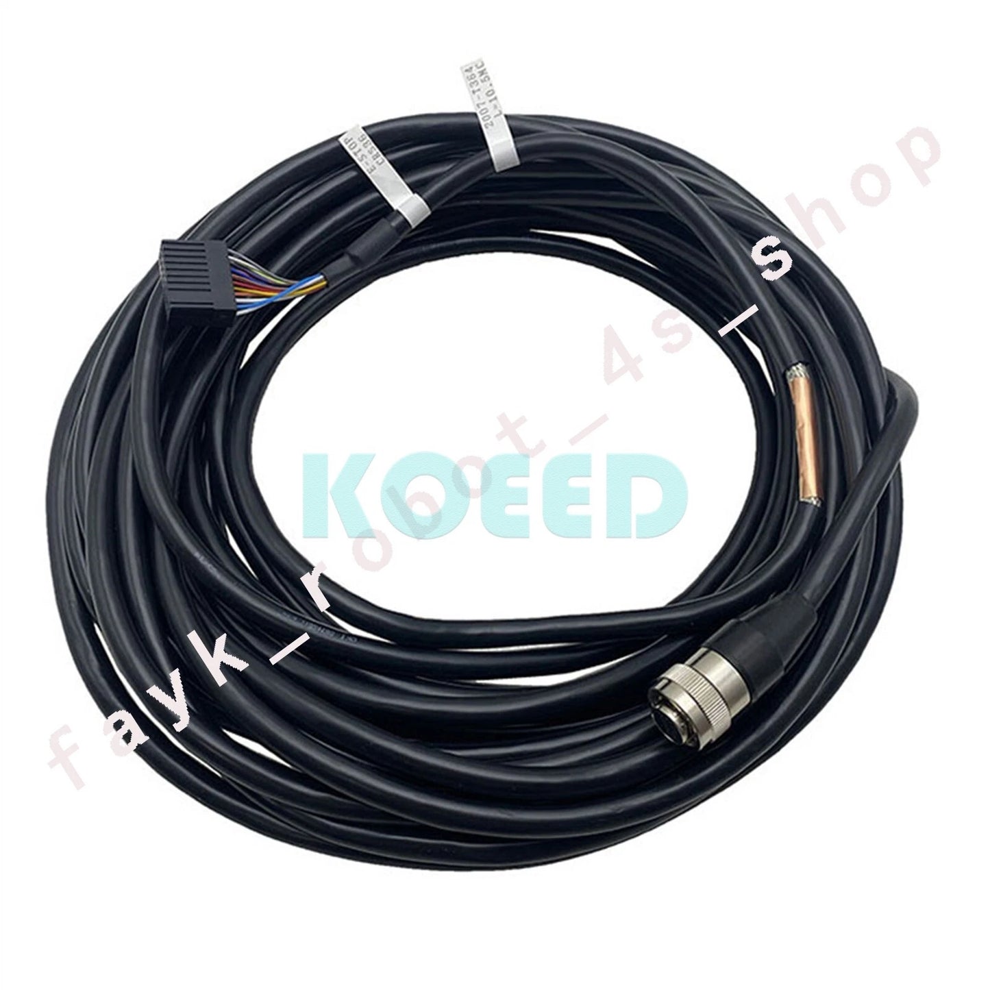 10M Cable/plug F FANUC Robot A05b-2256-C113#EMH/EAW/ESW teach pendant connector