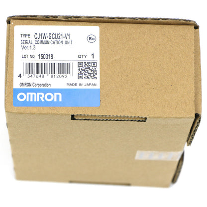 OMRON CJ1W-SCU21-V1 Serial Communication Unit | Automated Communication Module for RS-232/RS-485 - OMRON