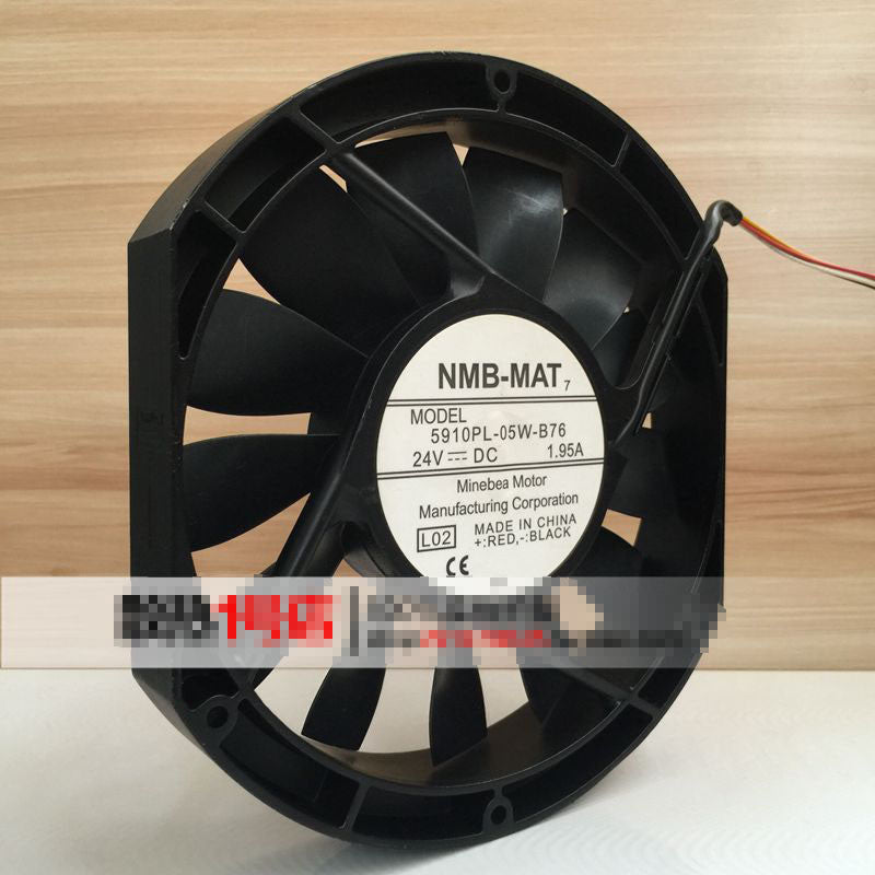 1PC  NMB 5910PL-05W-B70/B76/B79 24V 1.95A 17CM inverter cooling fan 1722