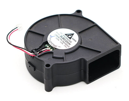 1pcs DELTA BUB0724VH 7530 24V 0.37A 7cm centrifugal turbine cooling fan
