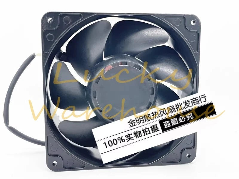 Sanyo 9WB1412M503 14050 DC12V 0.46A 14CM Metal DC Cooling Fan