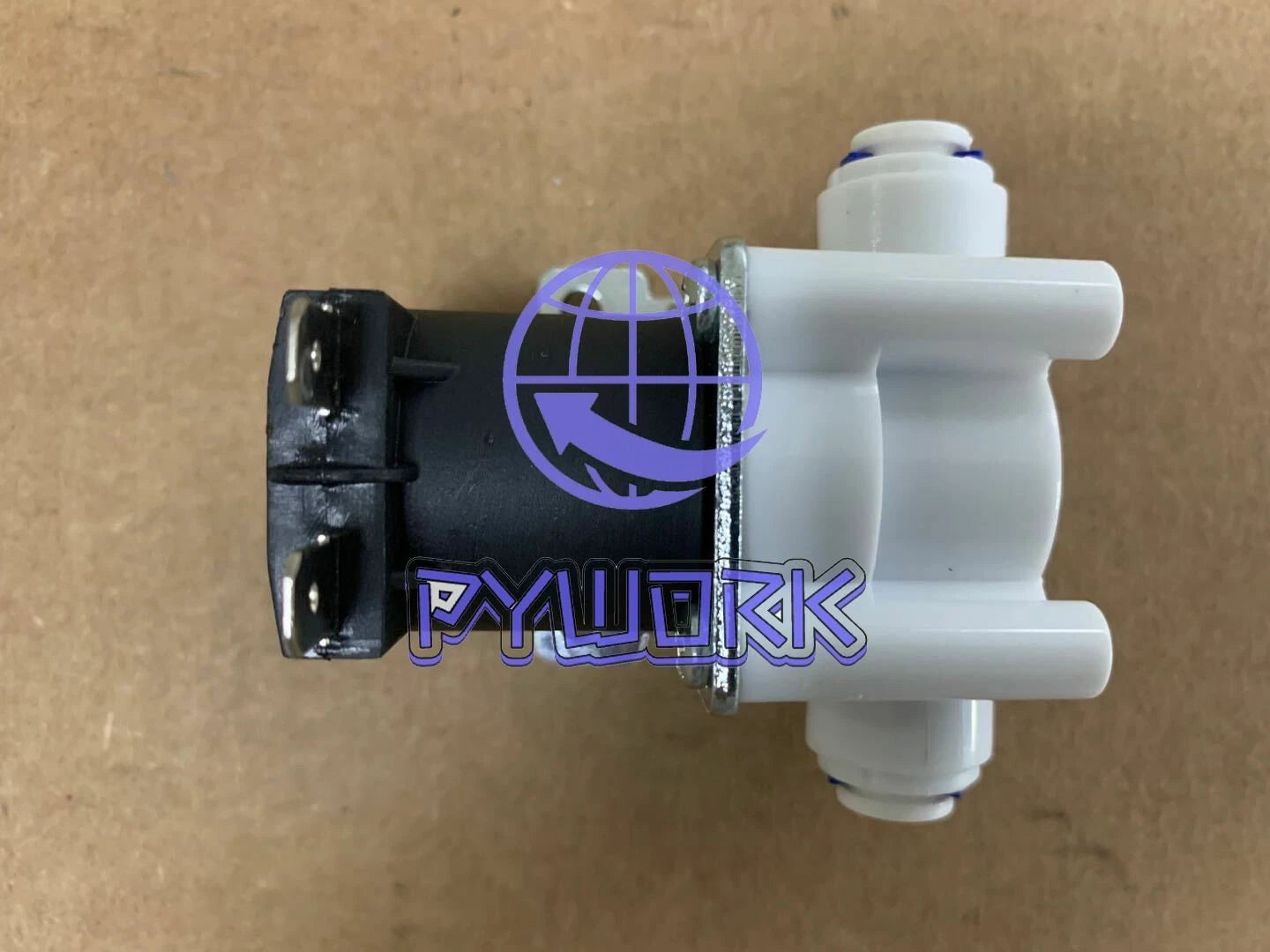 1Pcs Water valve PURO-XD12 DC 12V 65W 2 points inlet diameter 6.5mm