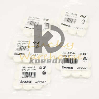 100pcs (10bag) For Hakko A5044 Ceramic Paper Filter instead of A1033