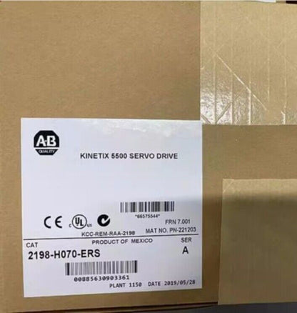 NEW Allen-Bradley 2198-H070-ERS Series Factory Sealed Condition - ALLEN-BRADLEY