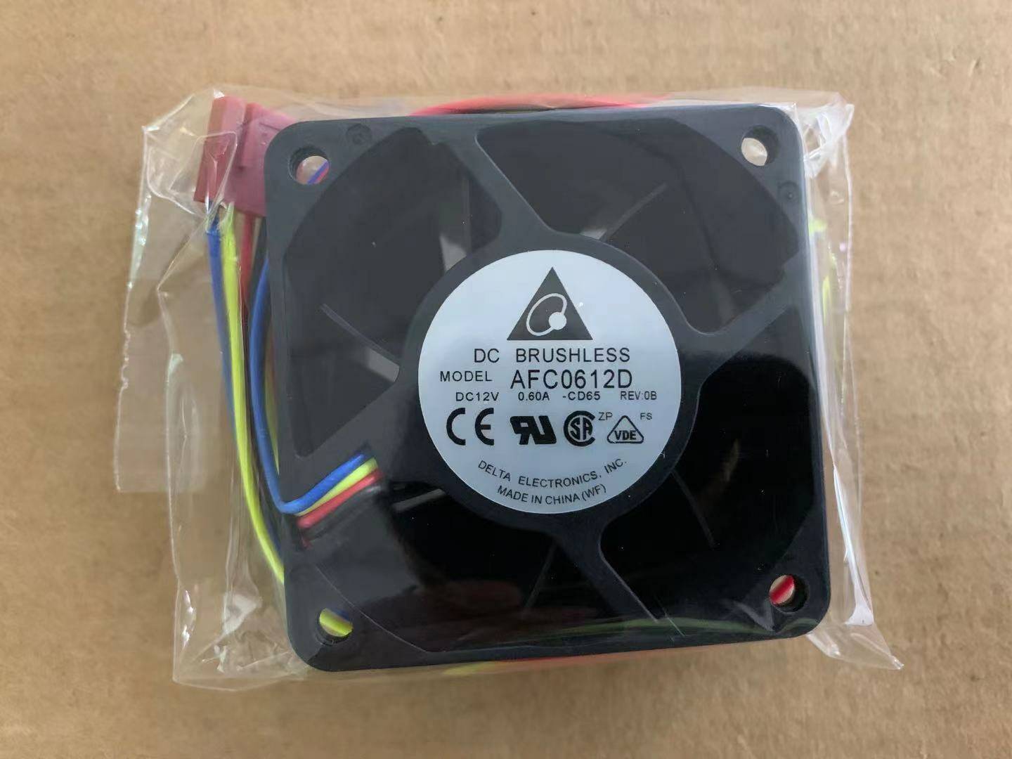 new DELTA AFC0612D 60mm 6025 60x60x25mm DC12V 0.60A 4Pin PWM cooling fan