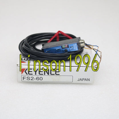 new 1pc keyence fs2-60 optical fiber amplifier in box spot stock - KEYENCE