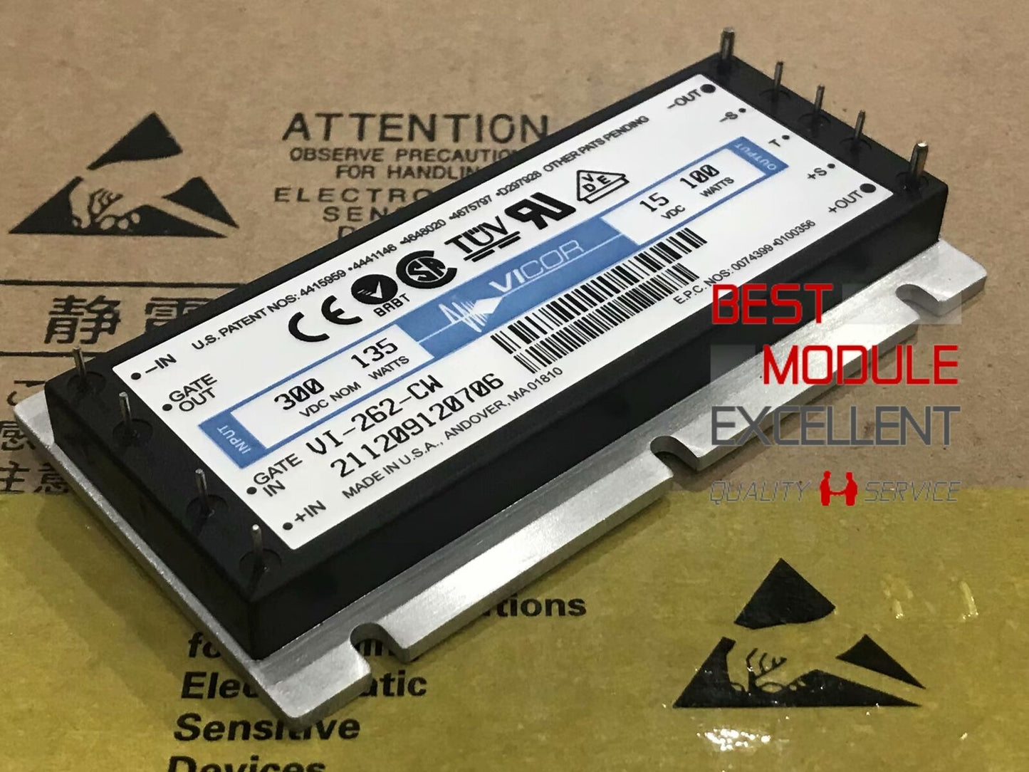 NewVICOR VI-262CW Power Supply Module – Quality Assured - VICOR