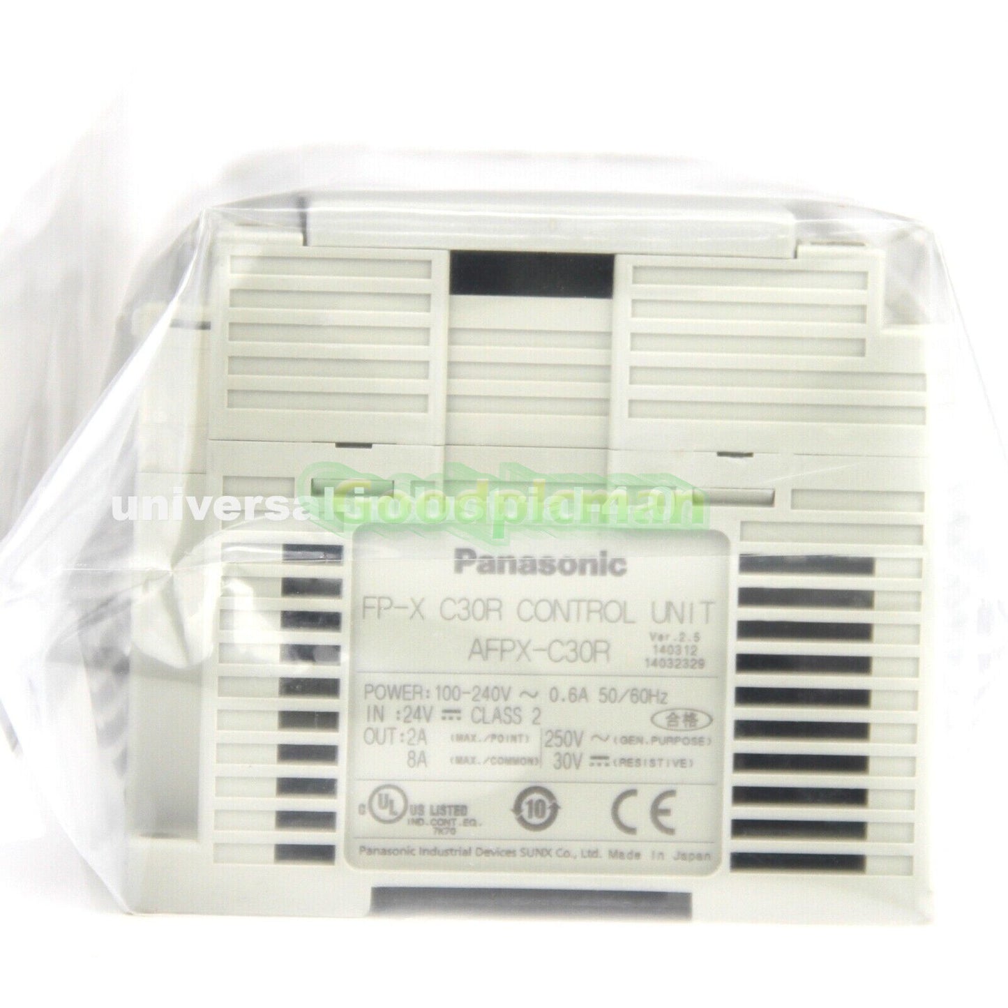 Panasonic AFPX-C30R PLC Control Unit 100~240VAC 16 DC Inputs