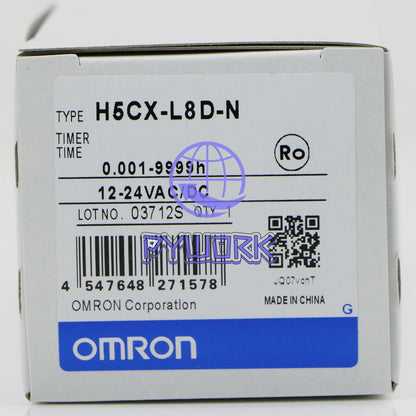 Omron H5CX-L8D-N H5CXL8DN Timer Relay