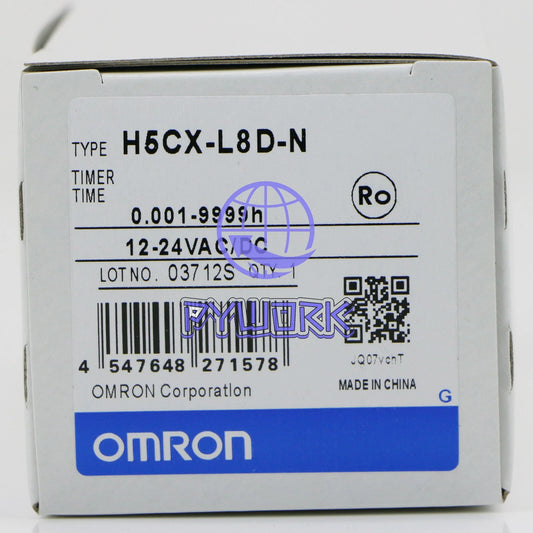 Omron H5CX-L8D-N H5CXL8DN Timer Relay