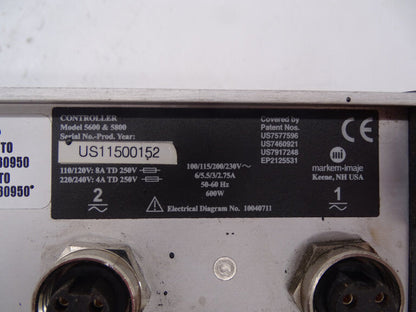 MARKEM IMAJE MODEL 5600/5800 - MARKEM IMAJE