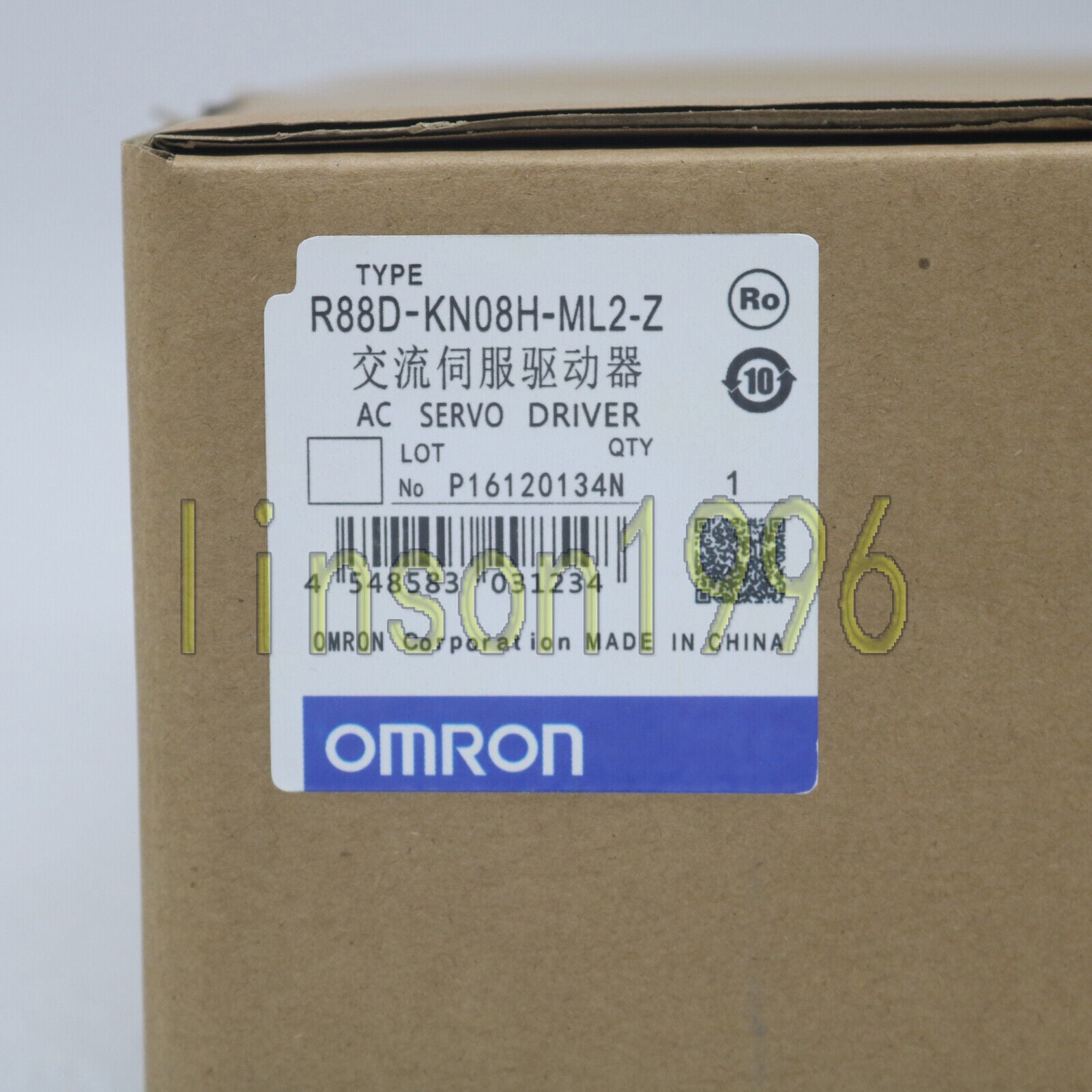 Omron AC Servo Drives R88D-KN08H-ML2-Z - OMRON