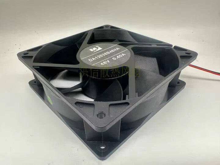 YM M DA12038B48HA 48V 0.40A 120*38MM 2-wire high airflow cooling fan