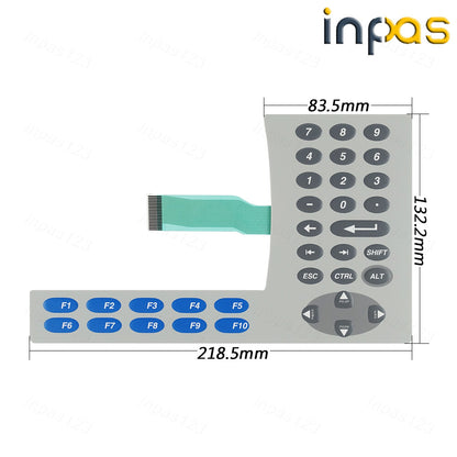 For 2711P-K6M5D8 Membrane Keyboard keypad Switch AB PanelView 600