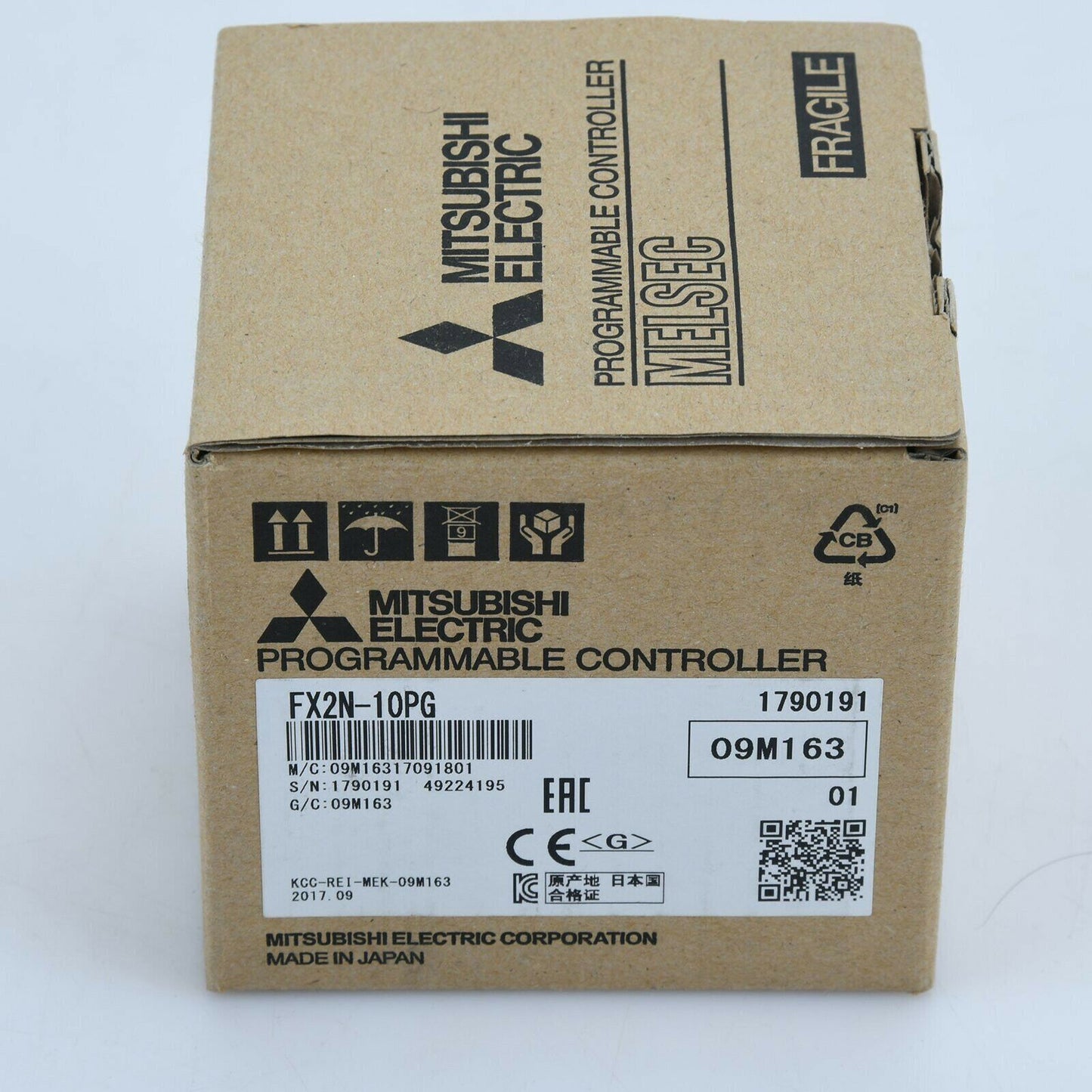 Mitsubishi FX2N10PG programmable controller 1 year warranty - MITSUBISHI