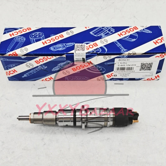 1Pc 0445124019 For QSB4.5L QSB6.7L Cummins Engine Fuel Injectors Bosch 5289266