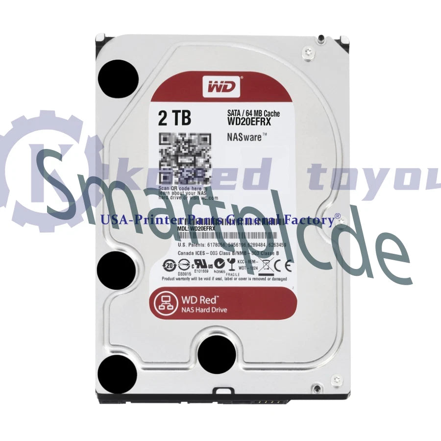 WD20EFRX Compatible Western Digital Red2TB SATA 3.5"64MB Internal Enterprise HDD