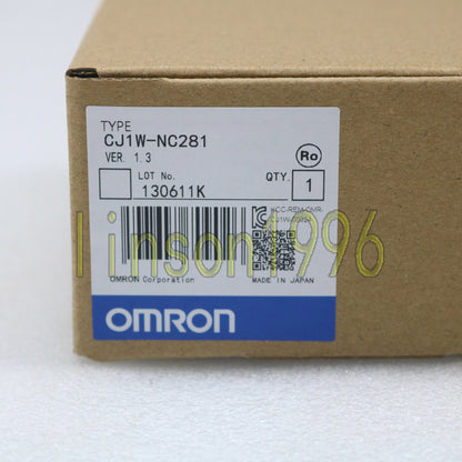 Omron CJ1W-NC281 Smart Controller 1 Year - OMRON