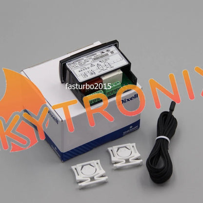 BLACK Dixell XR02CX-5R0C1 Temperature Thermostat Controller for Freezer W/ Probe