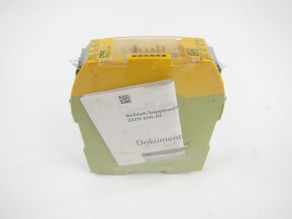 New Pilz PNOZ-S4-24VDC-3N/O-1N/C Safety Relay - PILZ