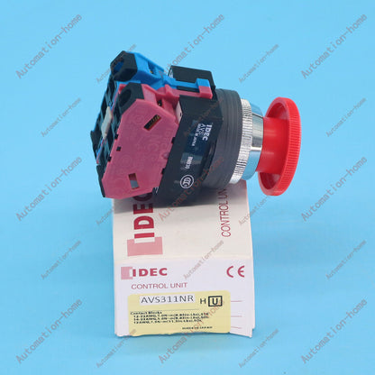 1PC  IDEC AVS311NR Emergency stop button switch Fast Ship #YP1