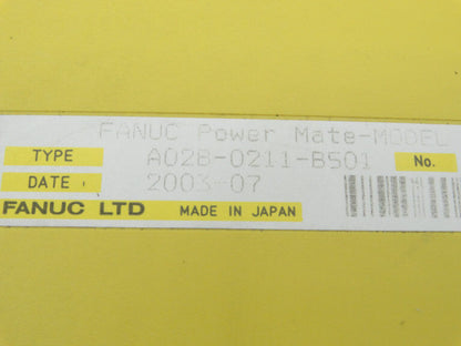 FANUC A02B-0211-B501 SERVO MOTOR - FANUC