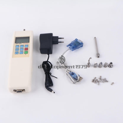 new HF-1000N HF-1KN Force Gauge Push Pull Tester Meter with Internal Sensor