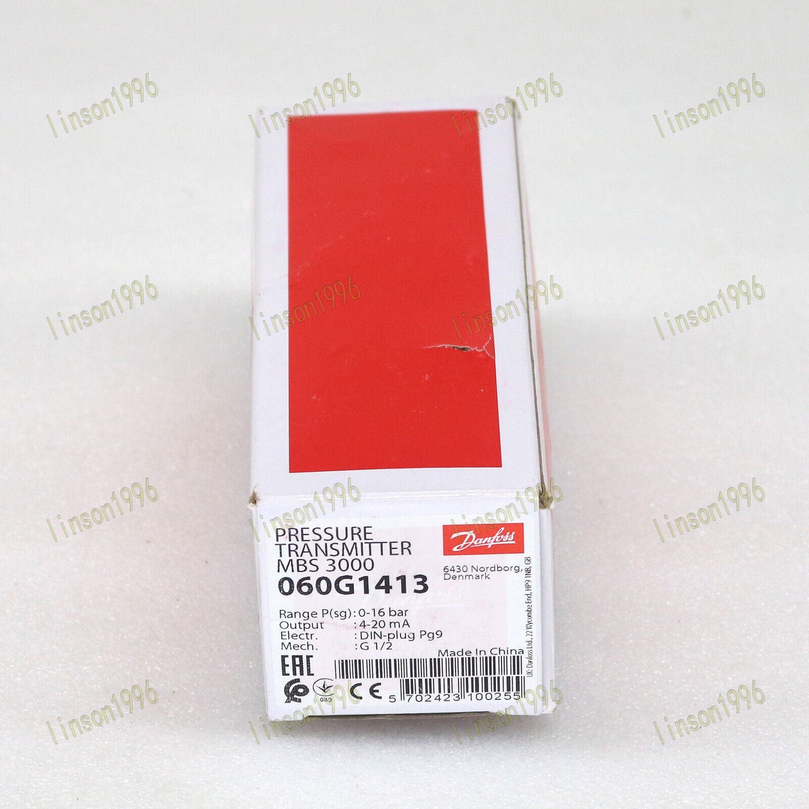 Danfoss MBS 3000 Pressure Transmitter - DANFOSS