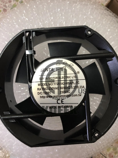 1PC 17251A2-HBAPL-TC Cooling Fan 230V 0.27/0.23A ping