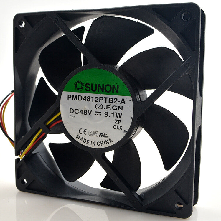 1pcs SUNON PMD4812PTB2-A 48V 9.1W 12CM 120*25mm 3-wire cooling fan
