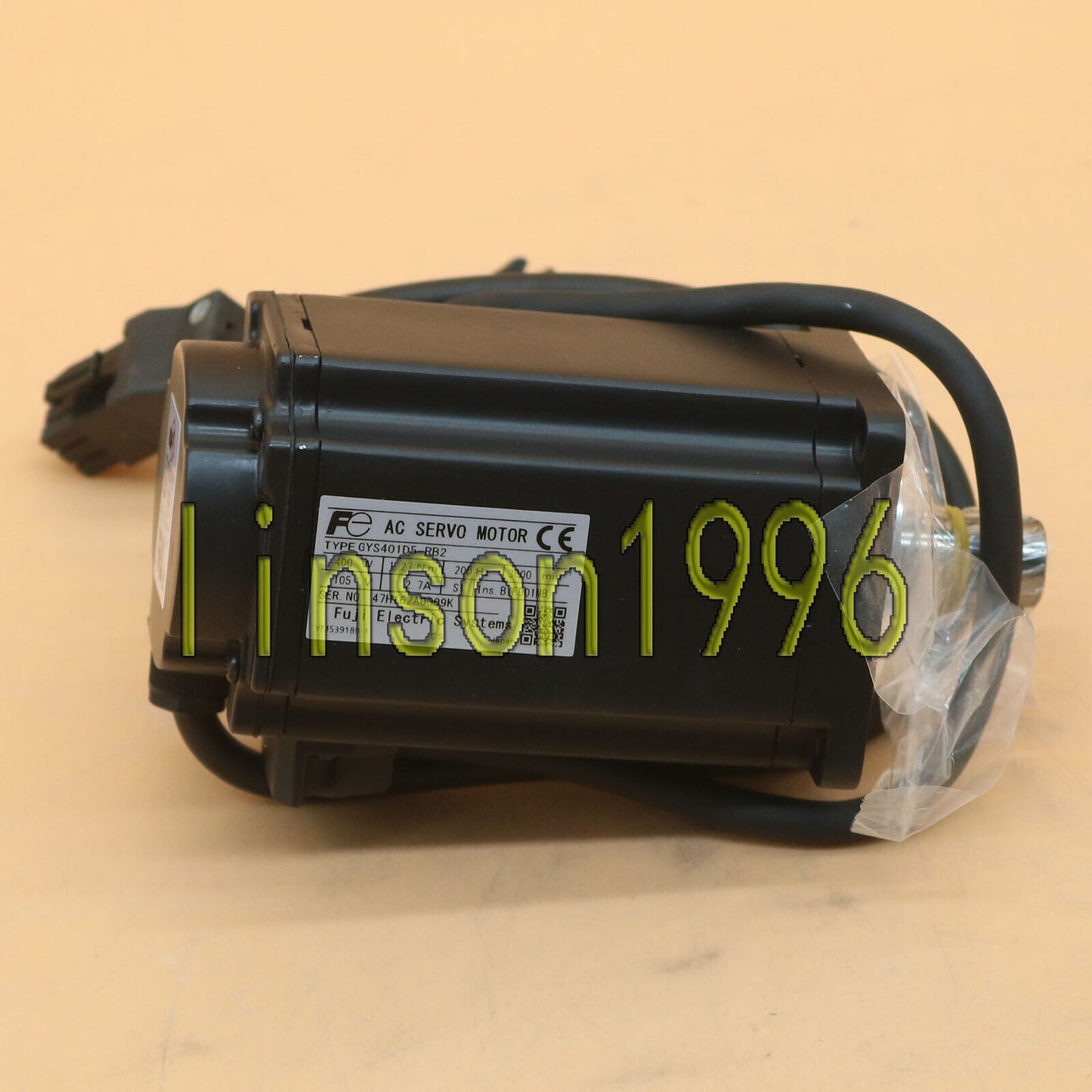 Used One AC Servo Motor GYS401D5-RB2 Tested - FUJI