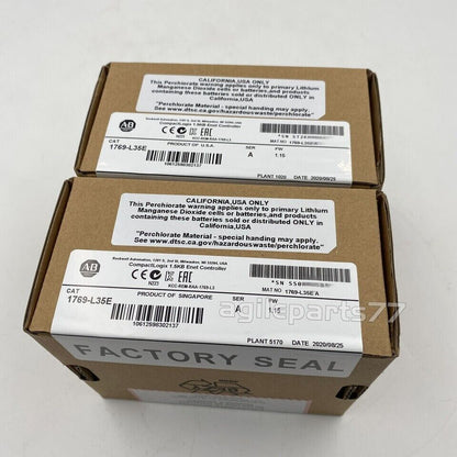 AB 1769-L35E SER A CompactLogix EtherNet Processor 2023 New Factory Sealed - COMPACTLOGIX