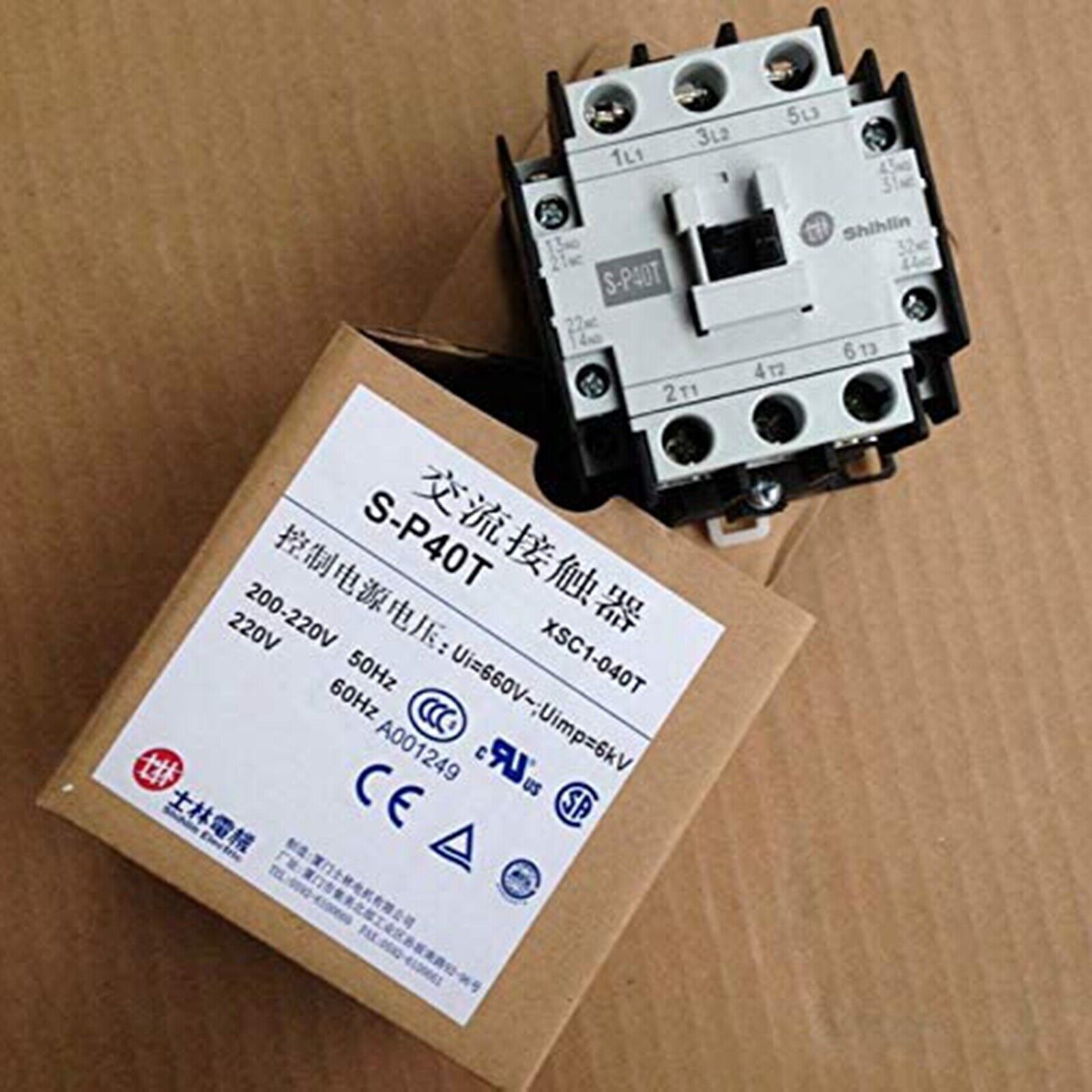 NEW SHIHLIN S-P40T AC Magnetic Contactor AC110V SHIHLIN