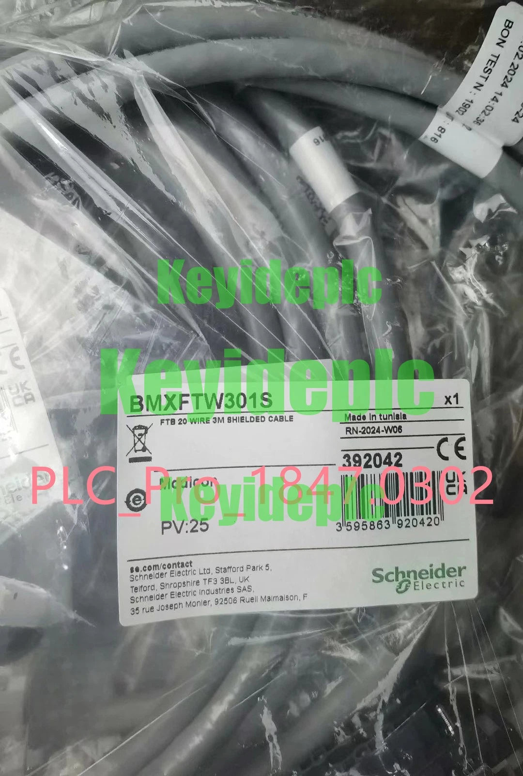 1PCS Schneider BMXFTW301S 392042 FTB 20 wire 3M shielded cable Fast ship #k