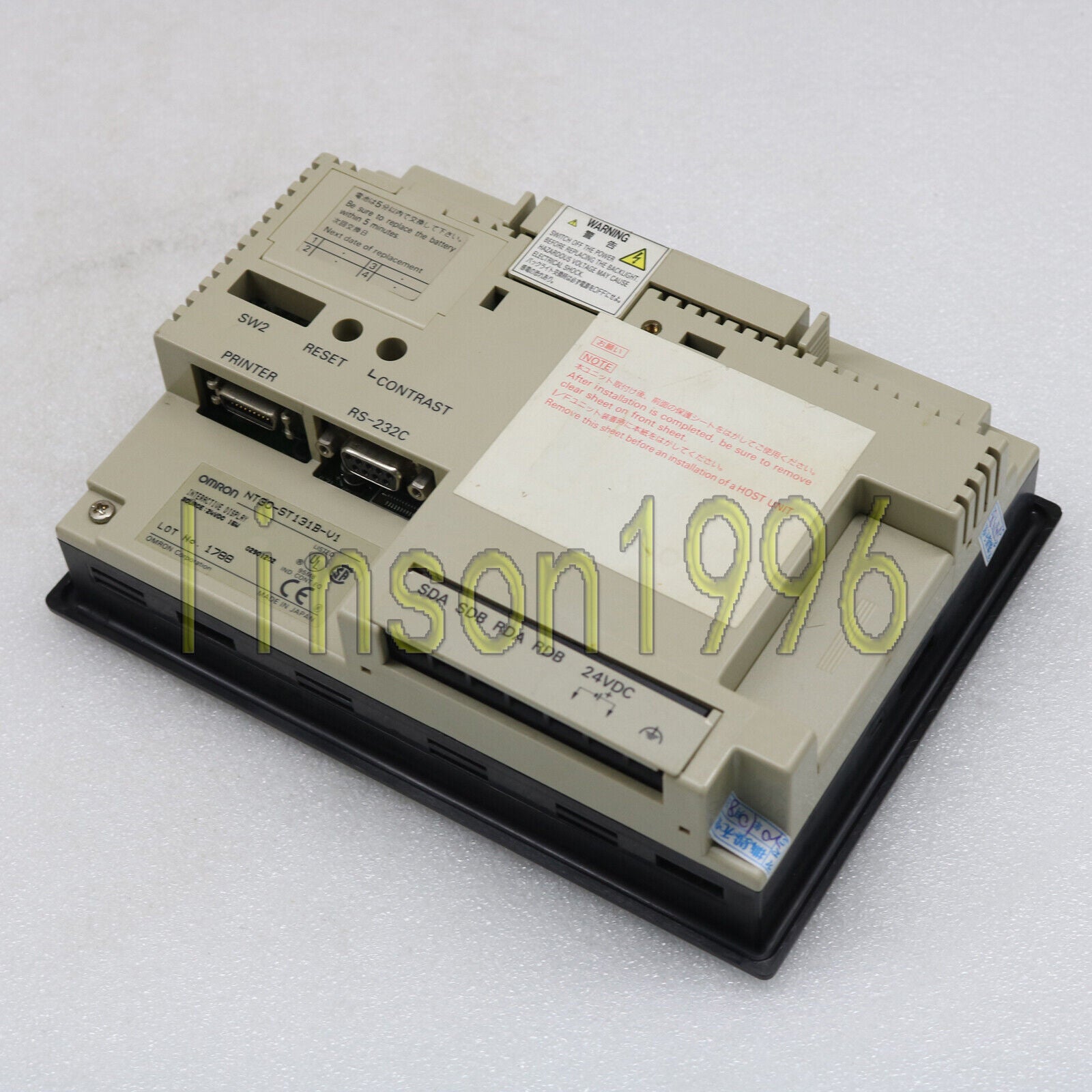 Omron NT30-ST131B-V1 Display Screen Panel Tested - OMRON