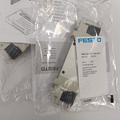 One FESTO VUVG-LK14-B52-T-G18-1H2L-S 8042564 Solenoid Valve Free Shipping