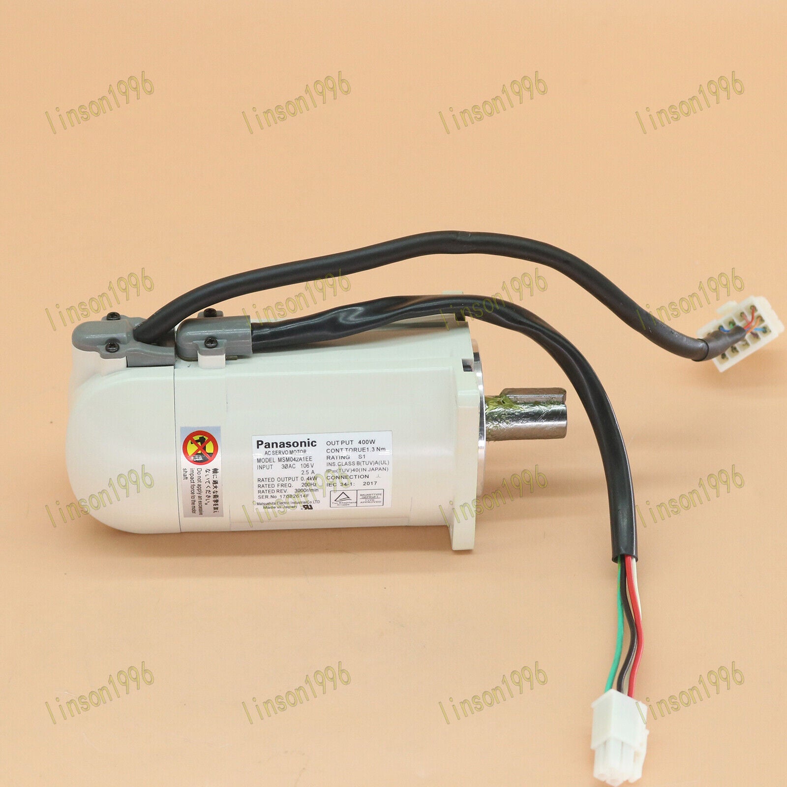 Used Panasonic AC Servo Motor MSM042A1EE - PANASONIC