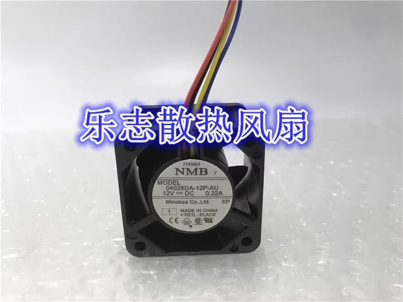 NMB 04028DA-12P-AU 4028 DC12V 0.22A 4-Wire Server Cooling Fan
