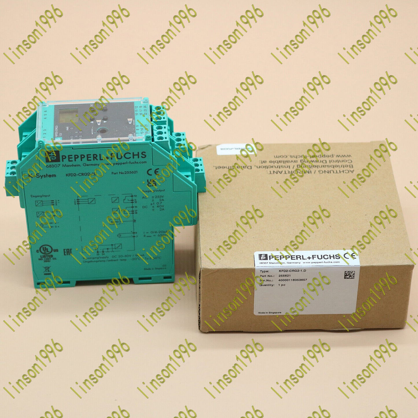 Pepperl+Fuchs Safety Barrier KFD2-CRG2-1.D - PEPPERL+FUCHS