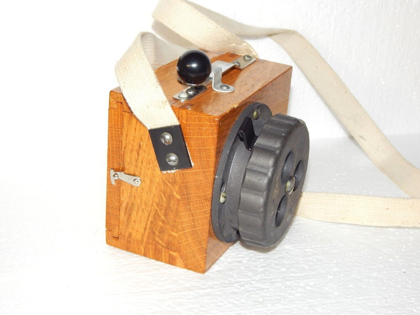 Used Military Optical Light Morse Code Key HML RARITY - WILLY OSTERMANN
