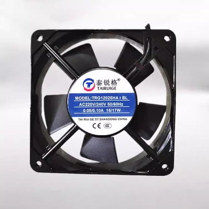 1PCS TRG12025HA2BL AC220V/240V 0.08/0.10A 15/17W Metal Cooling Fan