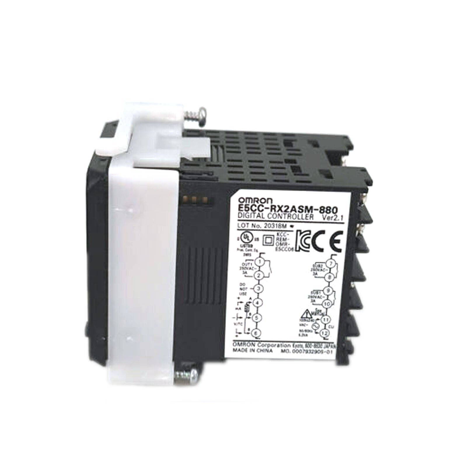 OMRON E5CC-RX2ASM-880 Temperature Controller 100-240VAC with 4-20mA Output and 880 Series - OMRON