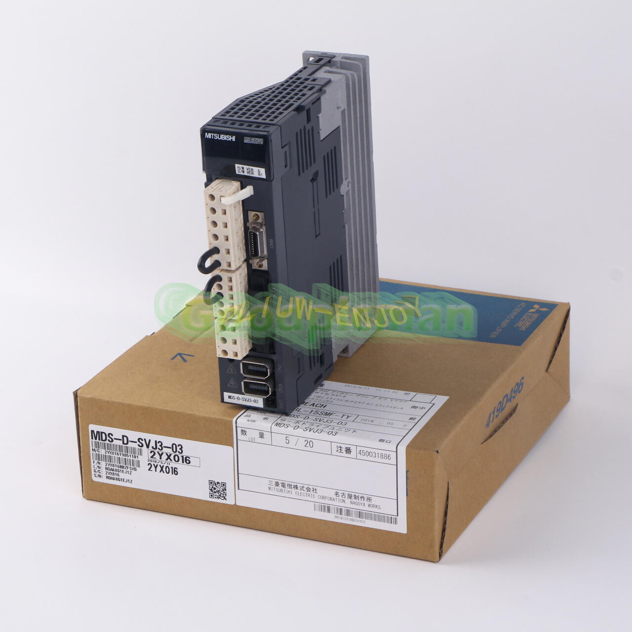 1PCS Mitsubishi Servo Drive MDS-D-SVJ3-03