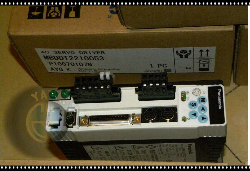 new 1PC PANASONIC AC SERVO DRIVER MBDDT2210053 PING - PANASONIC