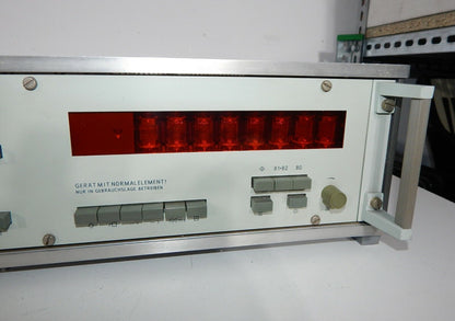Used RFT DC J Digital Voltmeter G-1209.500 ESDM 31 – Nixie Tubes - RFT