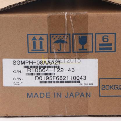 ONE  YASKAWA AC SERVO MOTOR SGMPH-08AAA21 SGMPH08AAA21