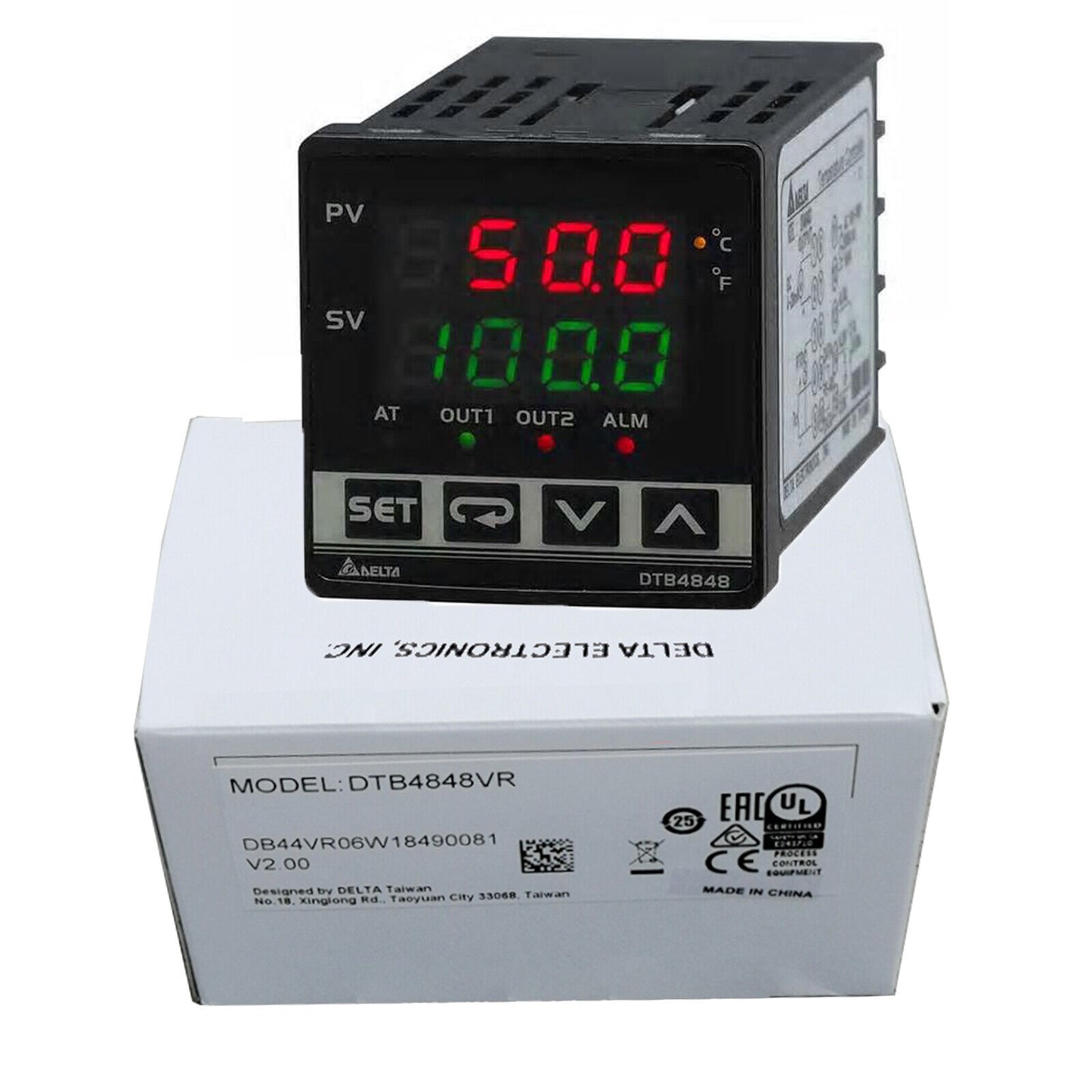Delta DTB4848VR Temperature Controller - DELTA