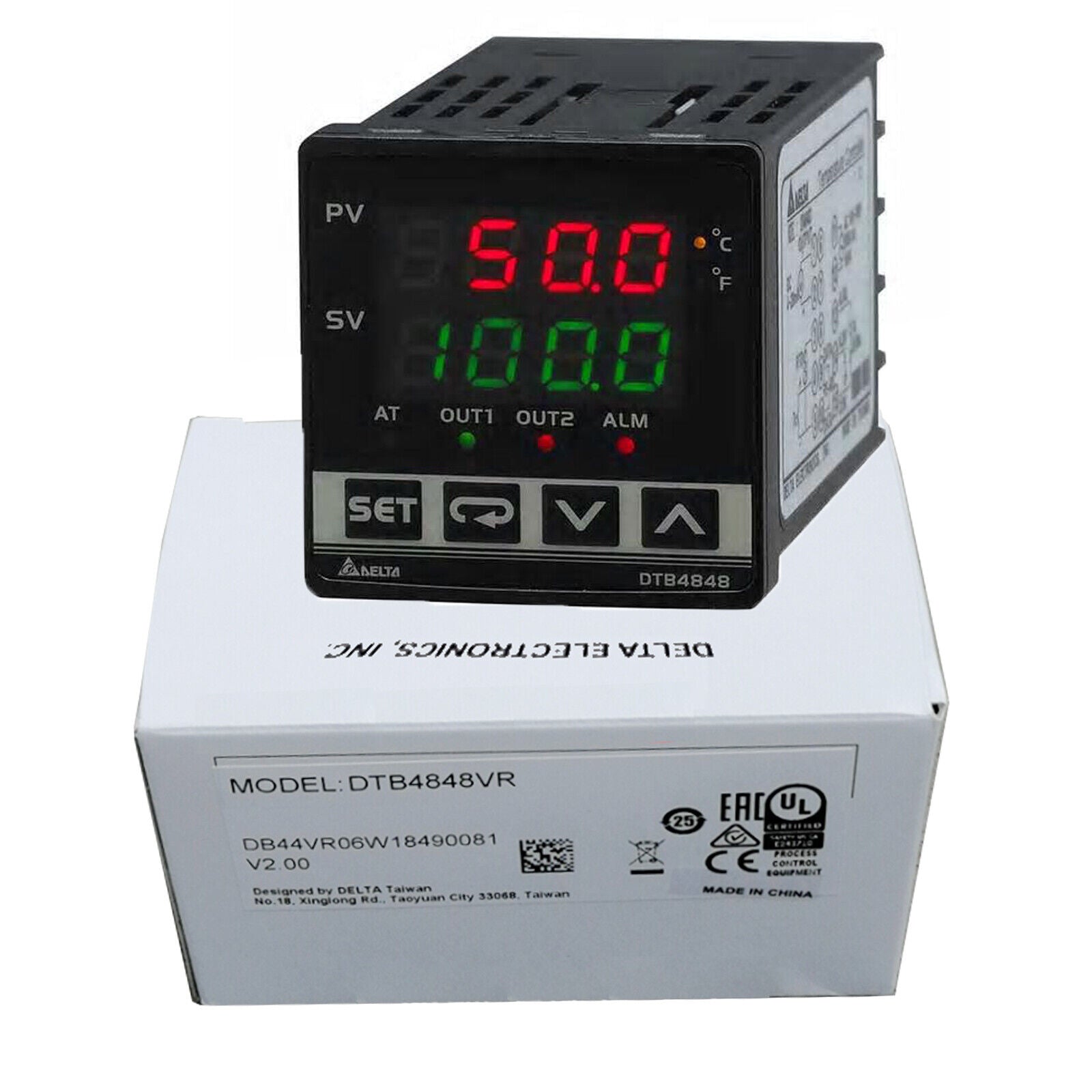 Delta DTB4848VR Temperature Controller - DELTA